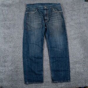 Levis Jeans Mens 38x32 Blue 559 Relaxed Straight Leg‎ Workwear